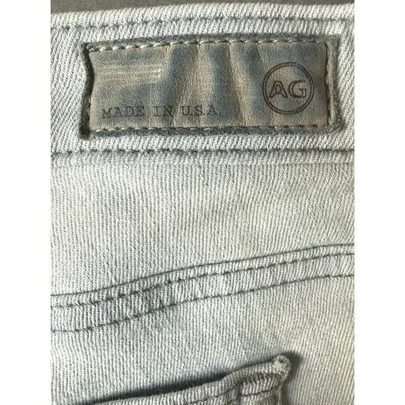 AG Adriano Goldschmied Women’s Stevie Ankle Slim Straight Leg Jeans Size 29R - Picture 7 of 13